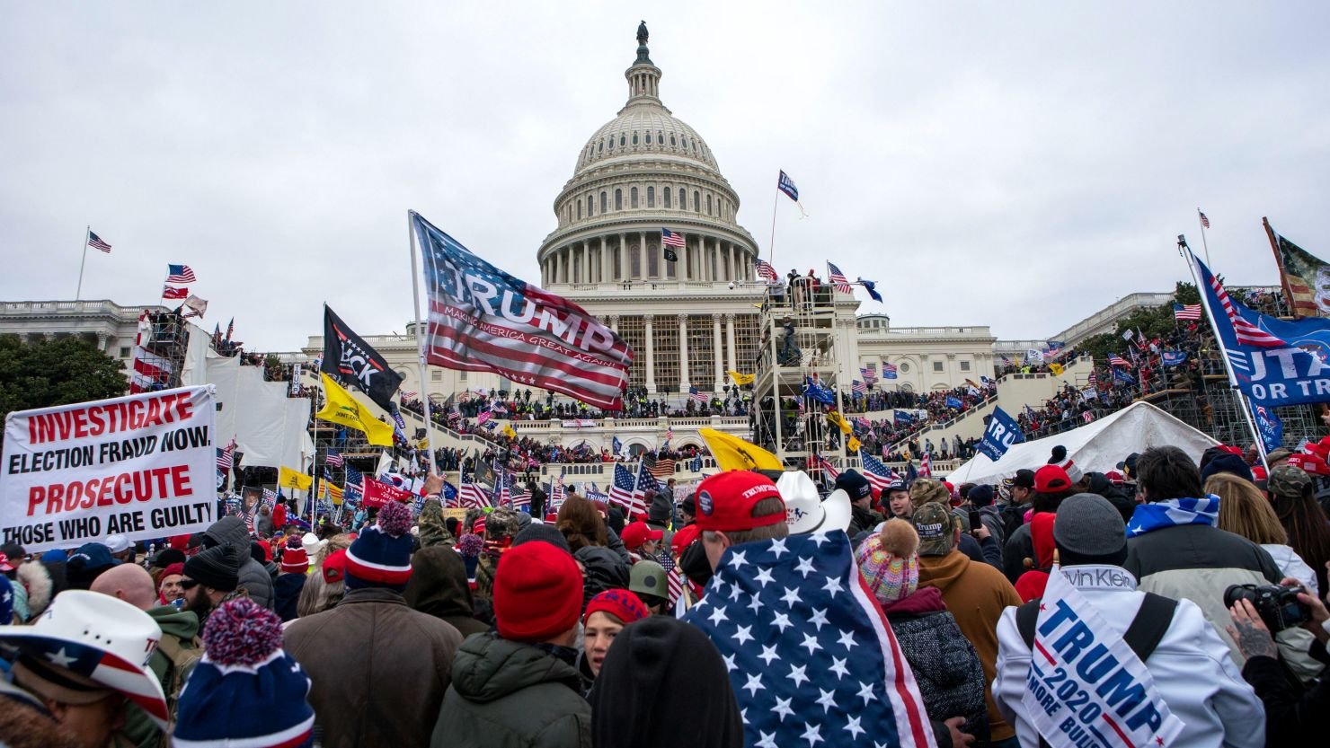 Conservative rally at the U.S. Capitol on Jan. 6, 2021, in Washington.