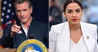 Newsom and AOC Lead for 2028 Democrat Presidential Candidate