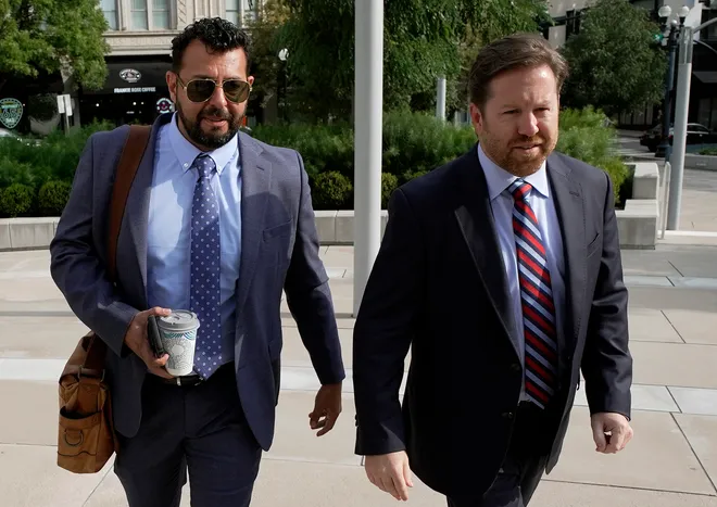 Mark Janbakhsh (left)