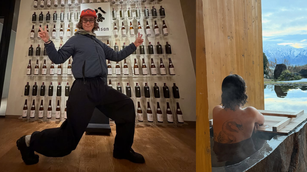 Kamala Harris' Stepdaughter Ella Emhoff Posts Hot Tub Photos from Japan Trip