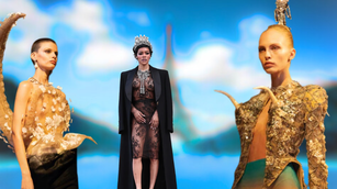 Celebrities Turn Heads at Schiaparelli Spring/Summer 2026 Haute Couture Show in Paris