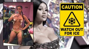 Cardi B Threatens ICE Agents at Concert, Blames Government After Falling Onstage