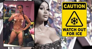 Cardi B Threatens ICE Agents at Concert, Blames Government After Falling Onstage