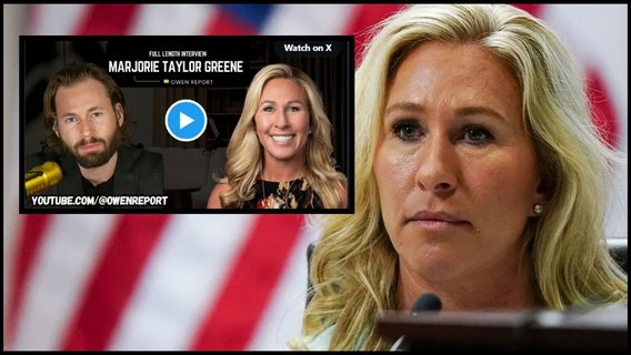 Marjorie Taylor Greene Says Trump Led the Charge to Keep Epstein Files Hidden