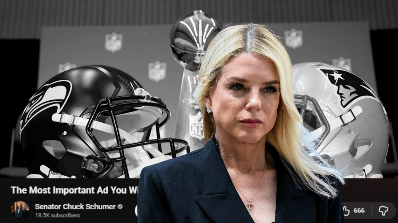 Leftists Use Super Bowl Ad to Smear AG Bondi Over Epstein Files