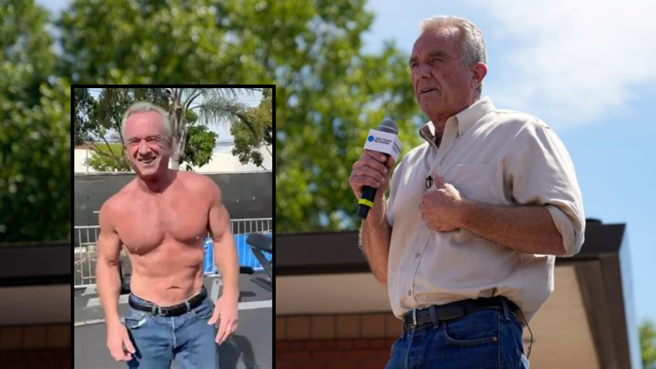 RFK Jr. is in better shape than many men half his age, despite getting a brain parasite while doing environmental activism in the wild.