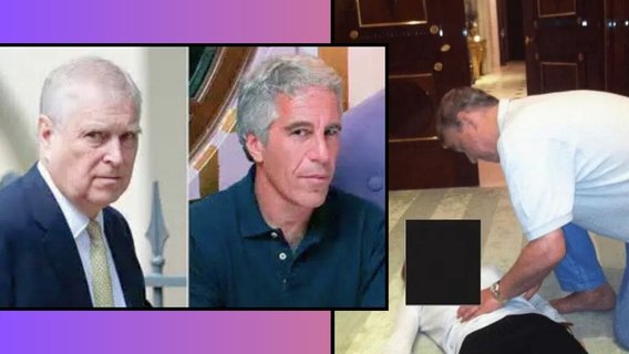 Epstein Files Drop Creepy New Photos of Prince Andrew