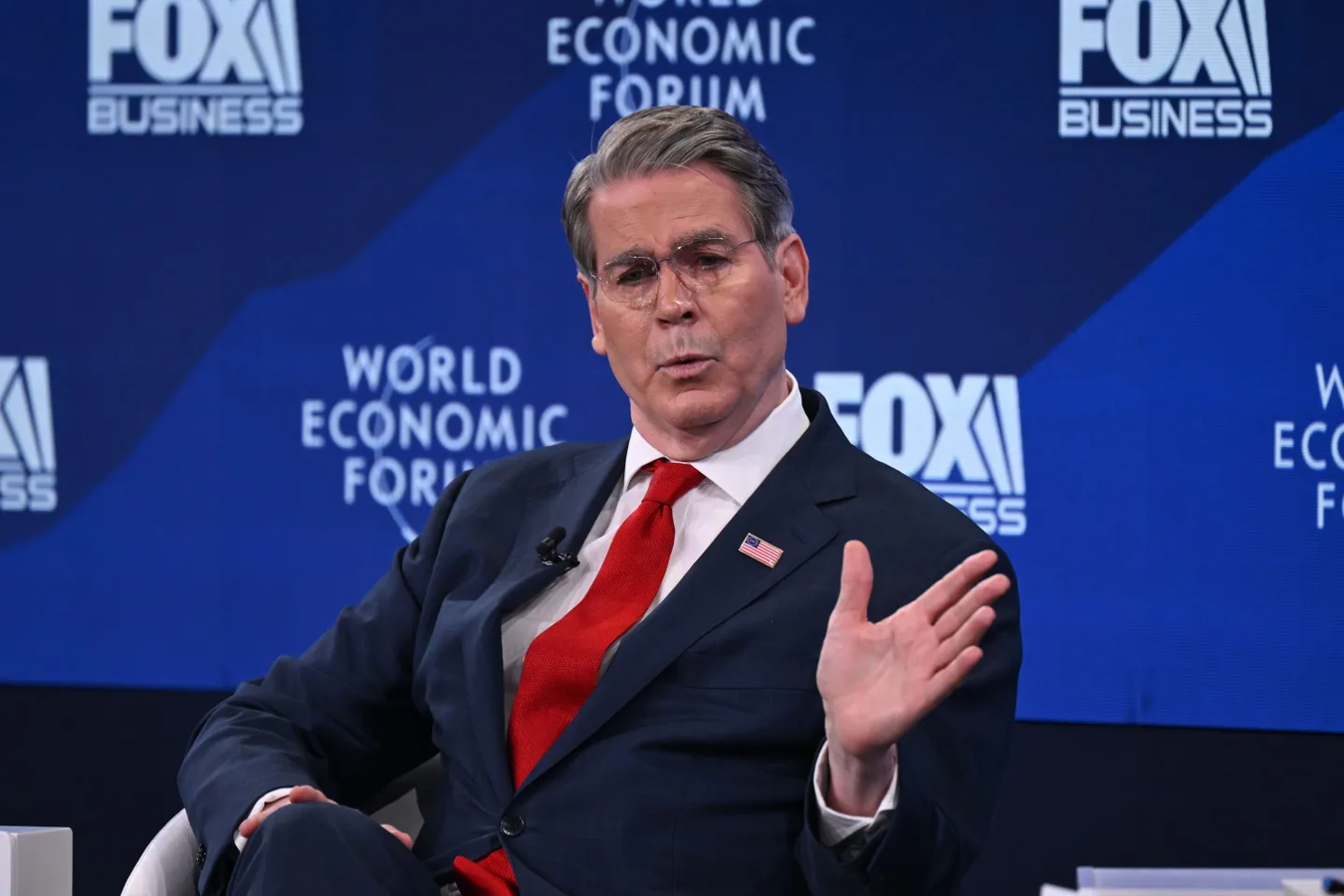 U.S. Treasury Secretary Scott Bessent at the World Economic Forum’s annual meeting in Davos, Switzerland, Jan. 20, 2026.