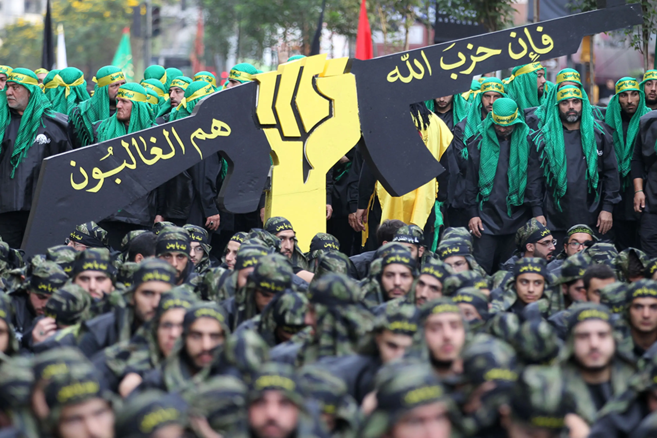 One of Iran's Muslim terror groups, Hezbollah.