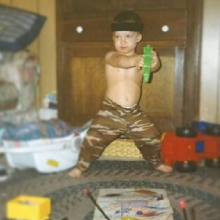 Jasper Owens around 3-4 years old.