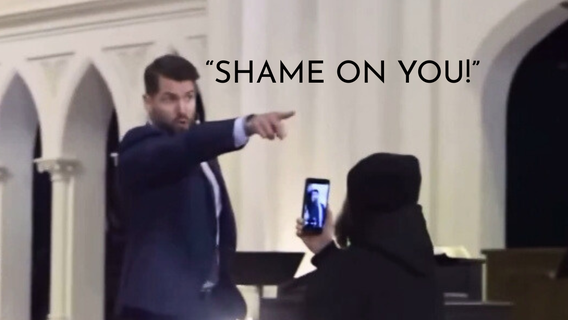 Liberal Mob Storms Minnesota Church, Tramples Christian Rights