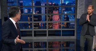 “Project Thaw” Turns Harry Into Colbert’s Dancing Monkey