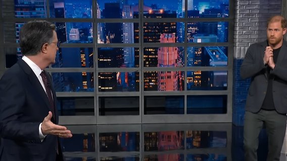 “Project Thaw” Turns Harry Into Colbert’s Dancing Monkey