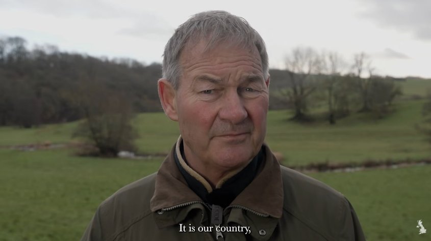 Rupert Lowe on his farm.