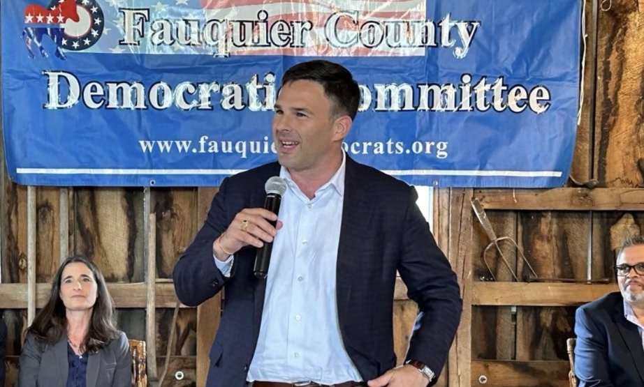 Anti-gun liberal Dan Helmer, D-Fairfax, in May 2024.