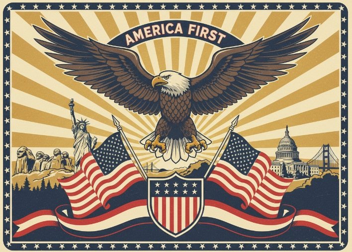 Firefly_Gemini Flash_America First art 663352