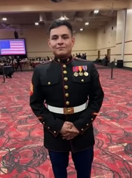 U.S. Marine veteran Oscar Cruz Acencio