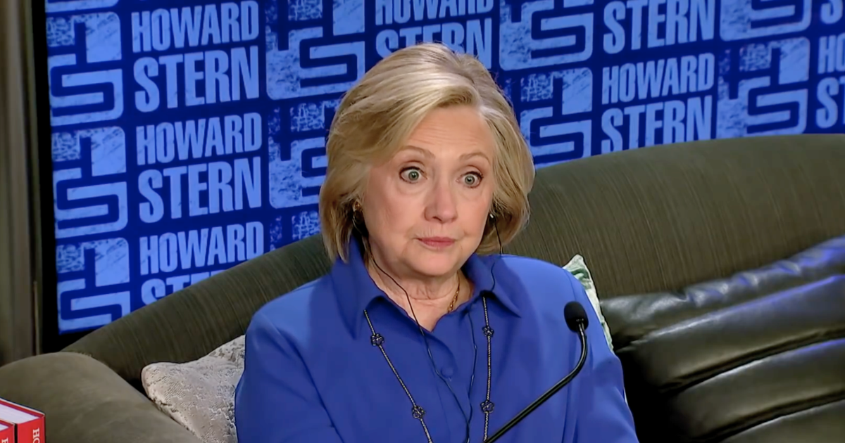 Hillary Clinton on Howard Stern's show