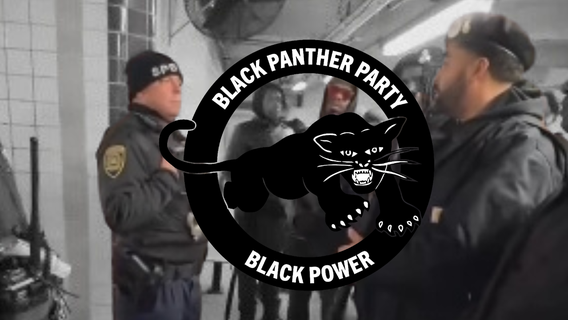 Black Panther Clowns on “Patrol”