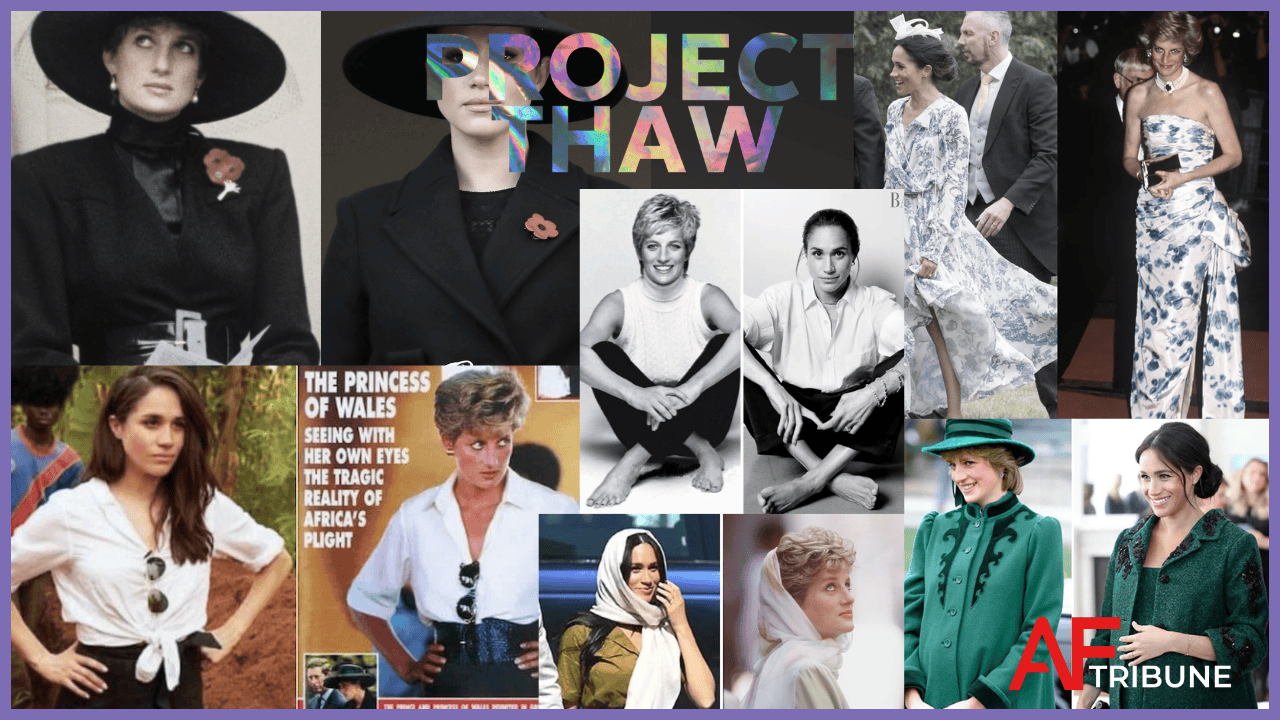 Meghan Copies Diana as Part of Project Thaw.