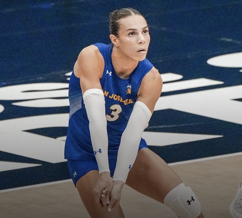 Blaire Fleming in a match.