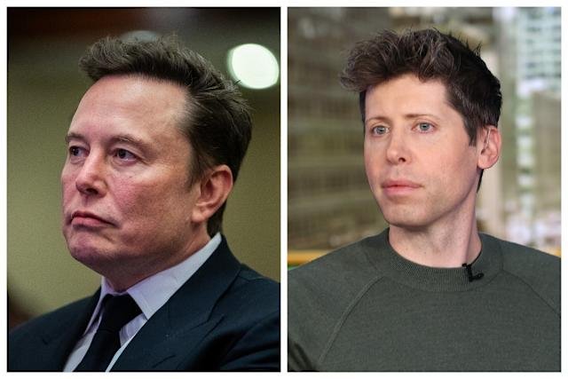 Elon Musk and Sam Altman.