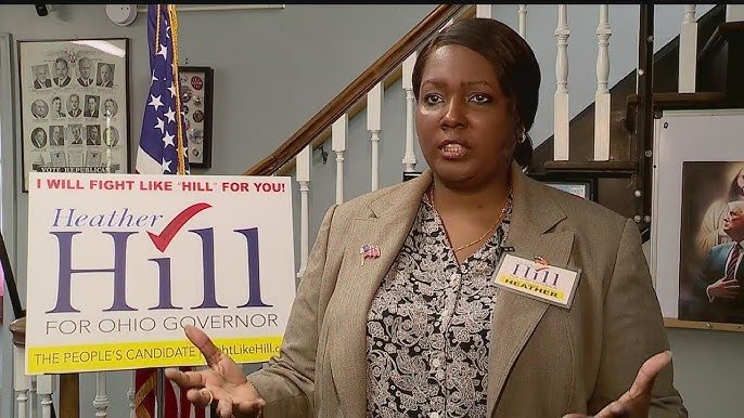 Heather Hill, also running for governor of Ohio.