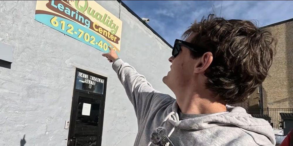 Nick Shirley exposes a Somali fake daycare funded by U.S. taxpayers.