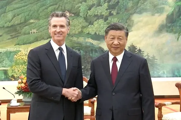 Gavin Newsom works for the CCP, not the people of California.