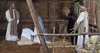 Migrant Fugitive Caught Hiding in Nativity Scene As “Extra Shepherd”