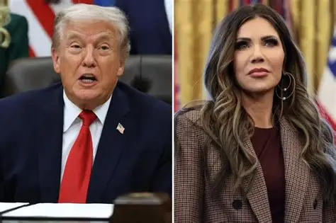 Trump and Noem